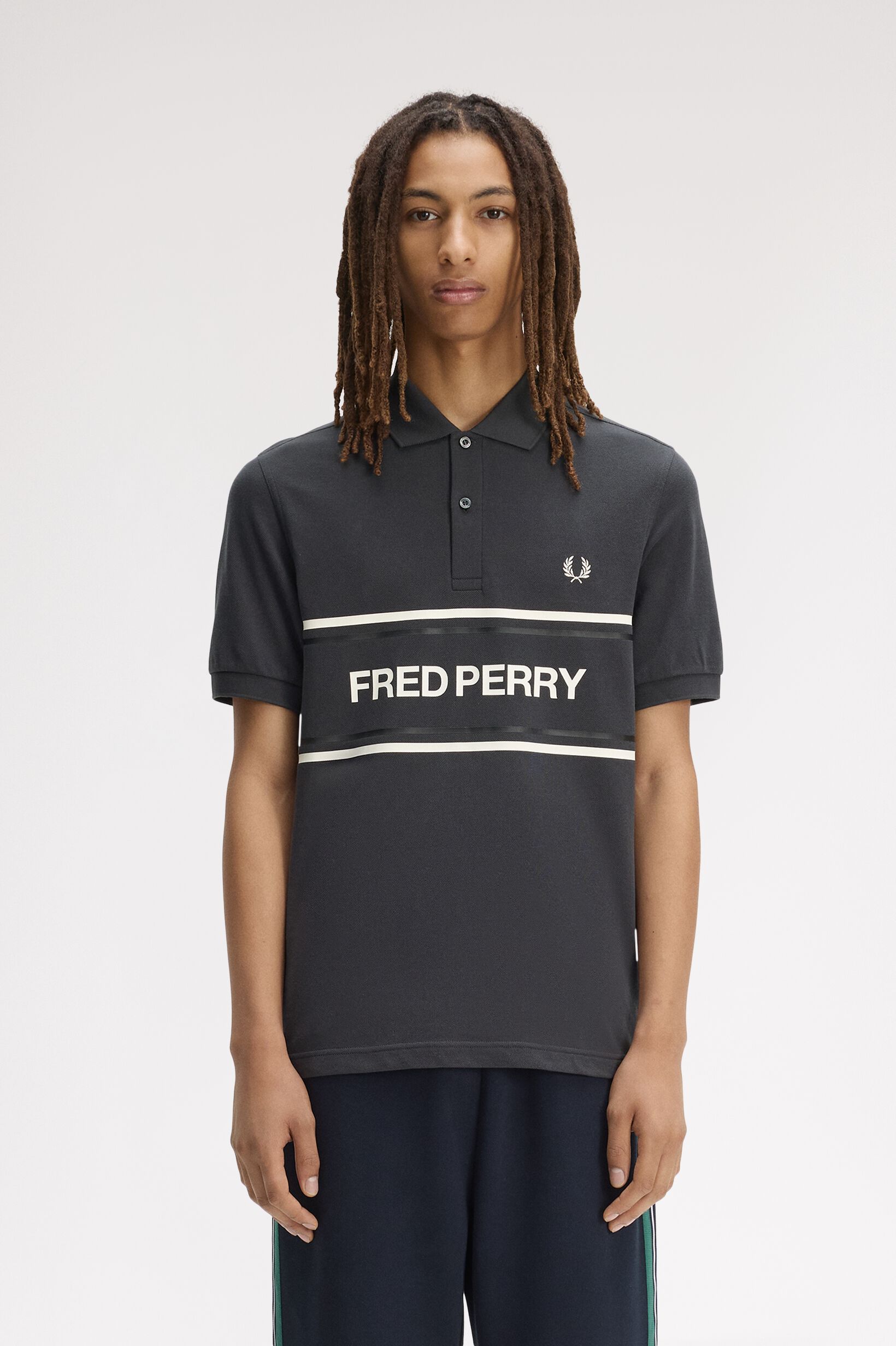 FRED PERRY 「Fred Perry Graphic Polo Shirt／フレッドペリーグラフィックポロシャツ」|ポロシャツ|