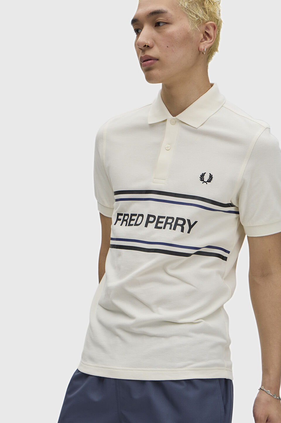 FRED PERRY 「Fred Perry Graphic Polo Shirt／フレッドペリーグラフィックポロシャツ」|ポロシャツ|