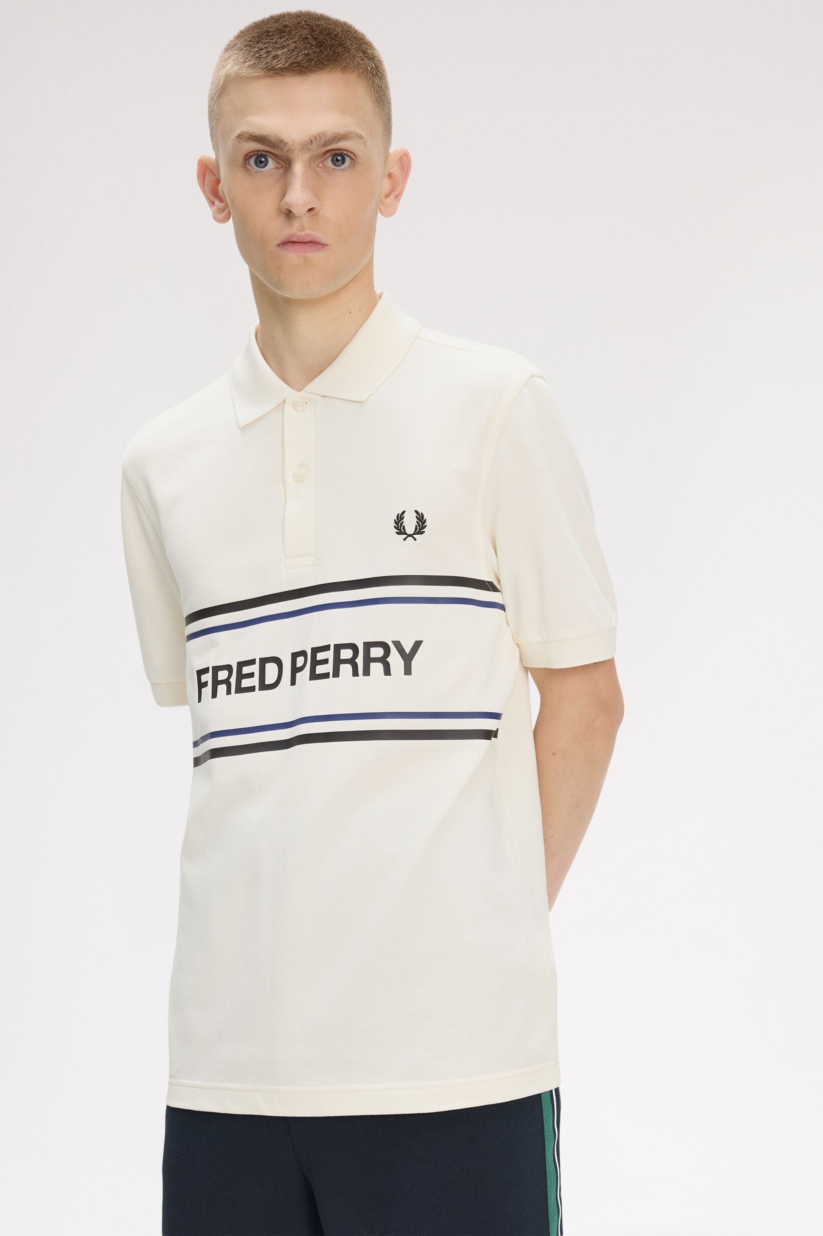 FRED PERRY 「Fred Perry Graphic Polo Shirt／フレッドペリーグラフィックポロシャツ」|ポロシャツ|
