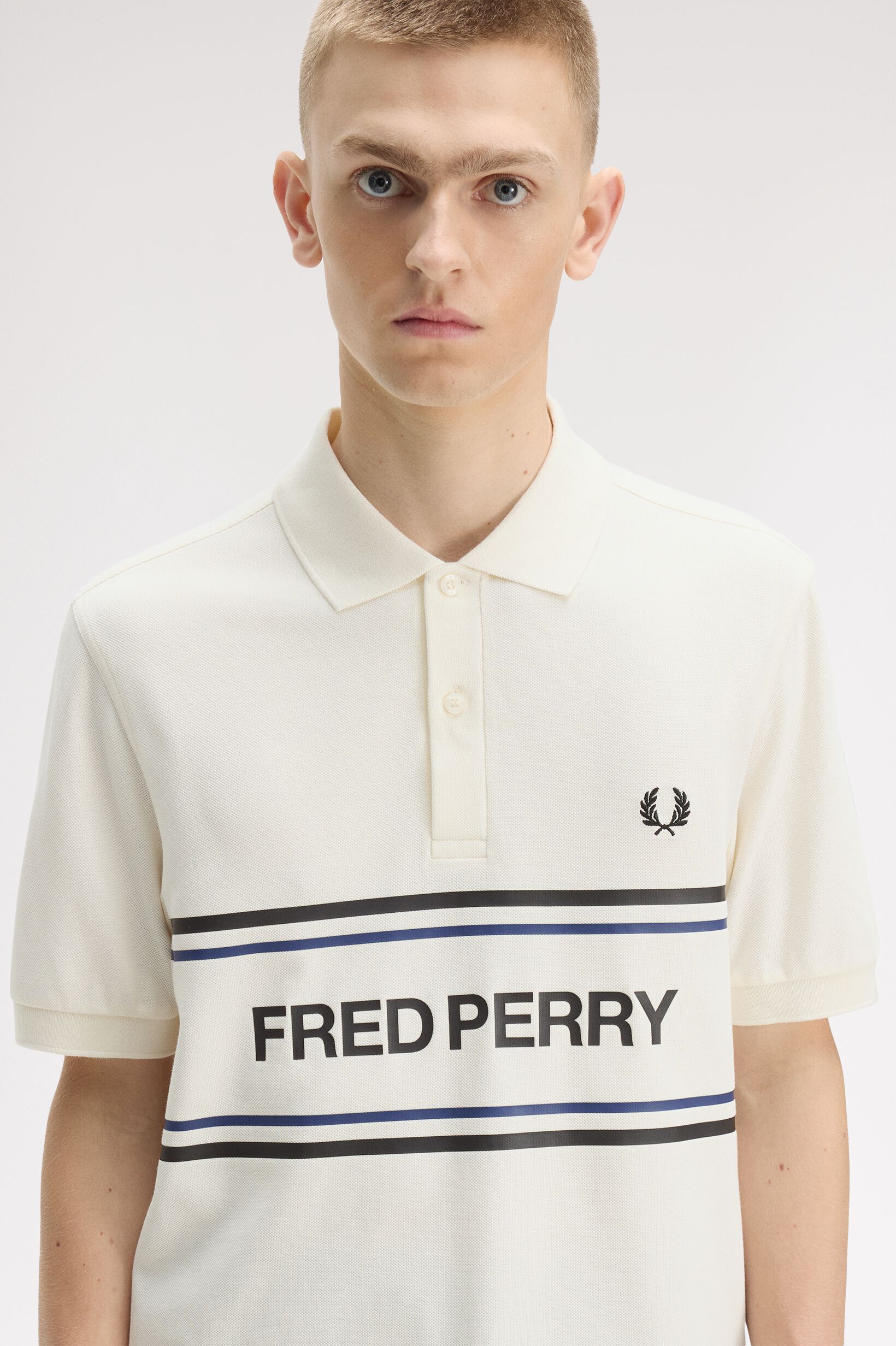 FRED PERRY 「Fred Perry Graphic Polo Shirt／フレッドペリーグラフィックポロシャツ」|ポロシャツ|