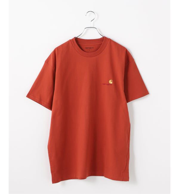 JOINT WORKS「CARHARTT WIP / カーハート ダブリューアイピー S/S AMERICAN SCRIPT T-SHIRT」|Tシャツ・カットソー|レッド