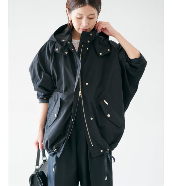 IENA「WOOLRICH/ウールリッチ SUMMER ANORAK」|ブルゾン・スタジャン|ブラック