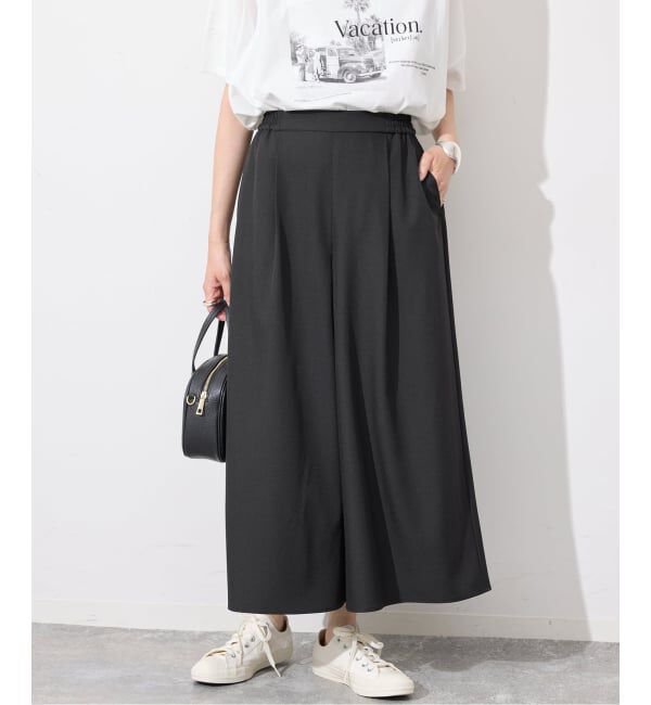 SLOBE IENA「《WEB限定》クロップドイージーワイドパンツ」|その他|