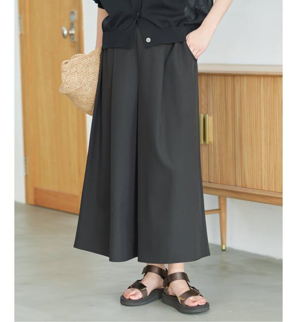 SLOBE IENA「《WEB限定》クロップドイージーワイドパンツ」|その他|