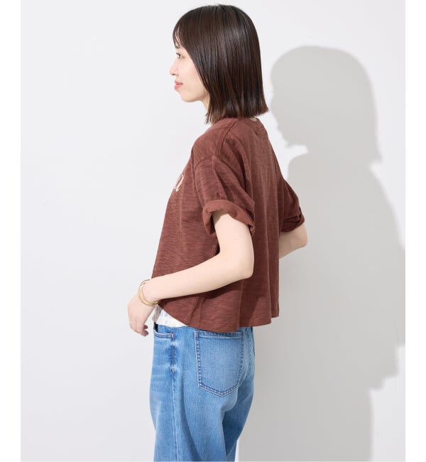 SLOBE IENA「《追加》Collegiate Pacific SLOBE別注 ショートTシャツ」|Tシャツ・カットソー|