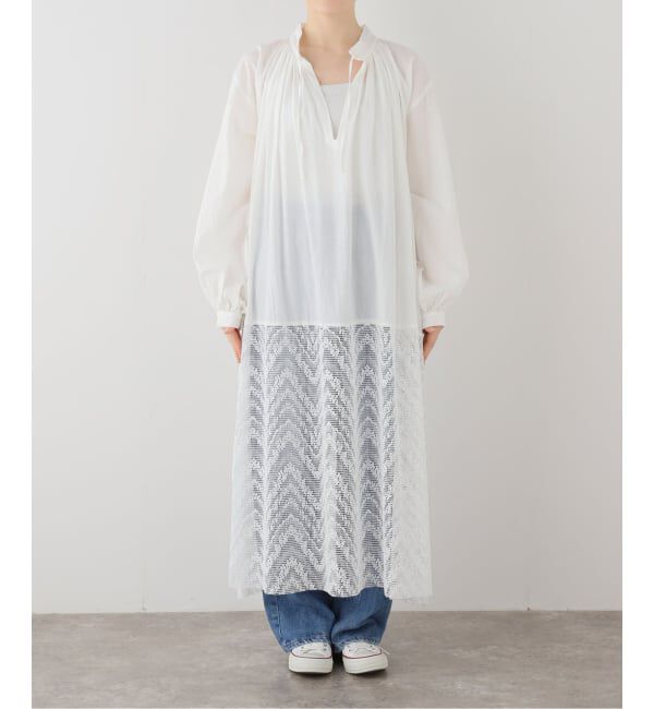 journal standard luxe「ラッフルレースドッキングワンピース」|ワンピース|
