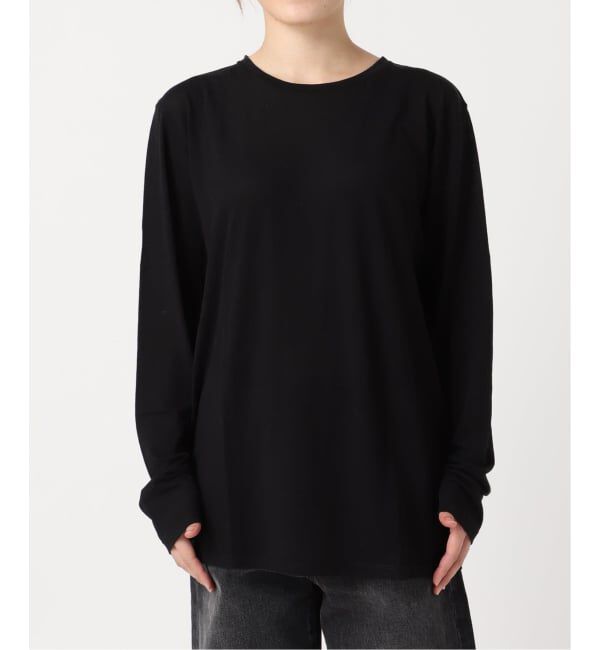 JOURNAL STANDARD「《追加2》クルーネックシアーロングTシャツ」|Tシャツ・カットソー|