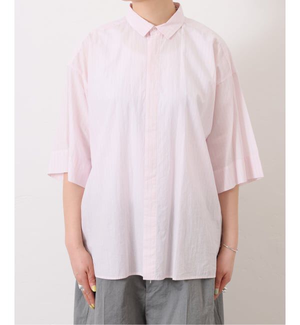 journal standard luxe「タイプワッシャー RCハーフスリーブシャツ」|シャツ・ブラウス|