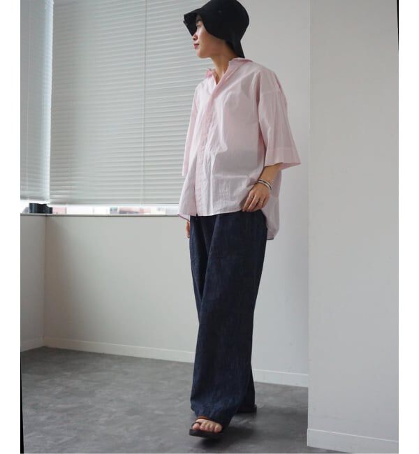 journal standard luxe「タイプワッシャー RCハーフスリーブシャツ」|シャツ・ブラウス|