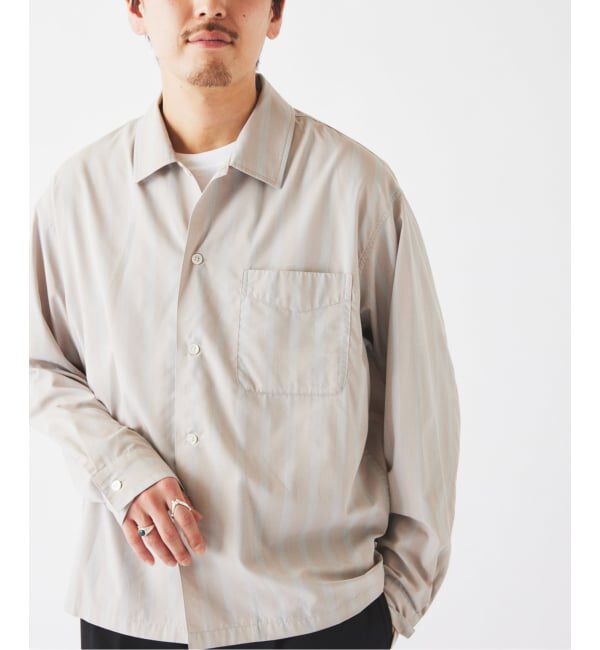 JOURNAL STANDARD relume「JAMES FABRIC / ジェームスファブリック レーヨンブレンド ストライプ シャツ」|シャツ・ブラウス|