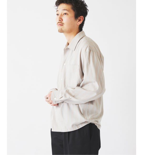 JOURNAL STANDARD relume「JAMES FABRIC / ジェームスファブリック レーヨンブレンド ストライプ シャツ」|シャツ・ブラウス|
