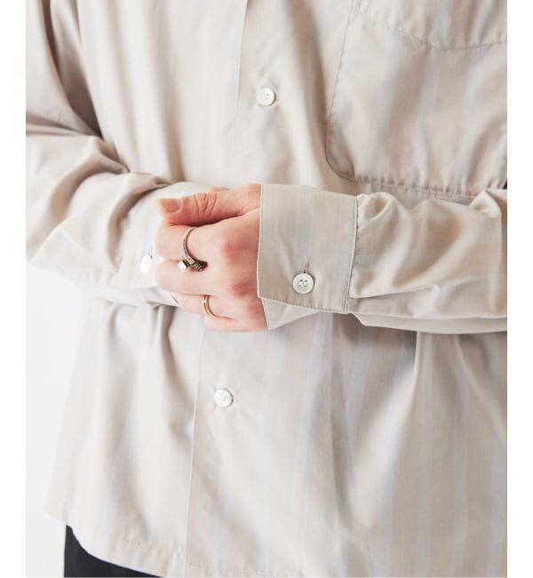 JOURNAL STANDARD relume「JAMES FABRIC / ジェームスファブリック レーヨンブレンド ストライプ シャツ」|シャツ・ブラウス|