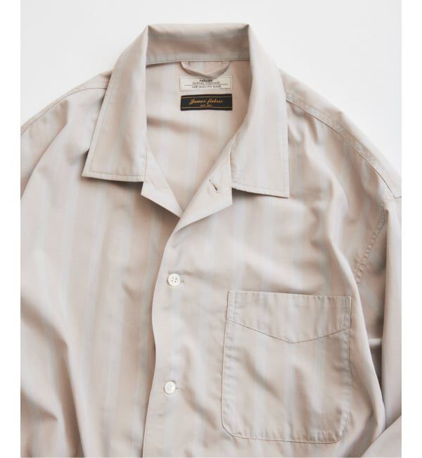 JOURNAL STANDARD relume「JAMES FABRIC / ジェームスファブリック レーヨンブレンド ストライプ シャツ」|シャツ・ブラウス|