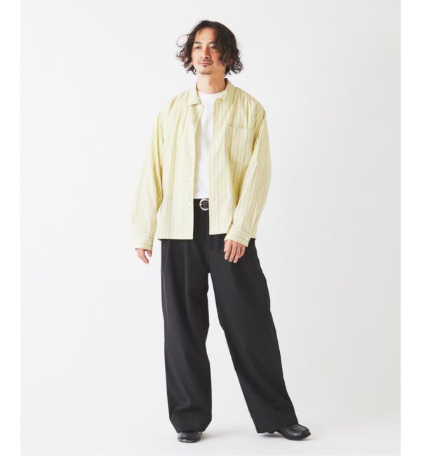 JOURNAL STANDARD relume「JAMES FABRIC / ジェームスファブリック レーヨンブレンド ストライプ シャツ」|シャツ・ブラウス|