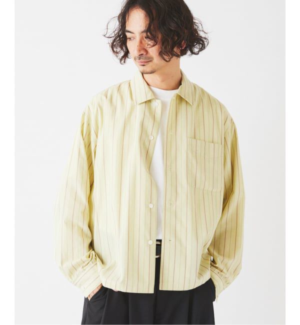 JOURNAL STANDARD relume「JAMES FABRIC / ジェームスファブリック レーヨンブレンド ストライプ シャツ」|シャツ・ブラウス|