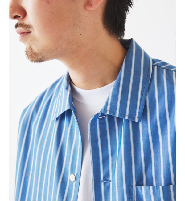 JOURNAL STANDARD relume「JAMES FABRIC / ジェームスファブリック レーヨンブレンド ストライプ シャツ」|シャツ・ブラウス|