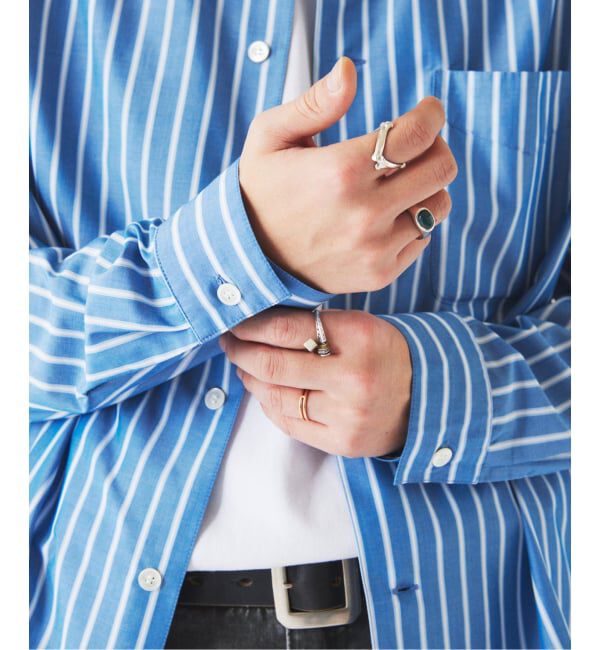JOURNAL STANDARD relume「JAMES FABRIC / ジェームスファブリック レーヨンブレンド ストライプ シャツ」|シャツ・ブラウス|