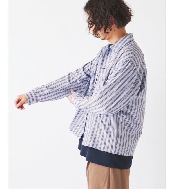 JOURNAL STANDARD relume「JAMES FABRIC / ジェームスファブリック レーヨンブレンド ストライプ シャツ」|シャツ・ブラウス|