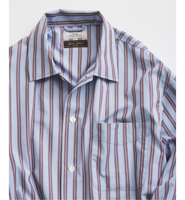JOURNAL STANDARD relume「JAMES FABRIC / ジェームスファブリック レーヨンブレンド ストライプ シャツ」|シャツ・ブラウス|