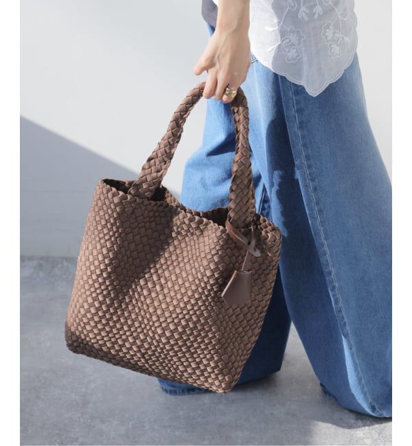 JOURNAL STANDARD relume「《WEB限定追加》RELUME メッシュTOTE」|トートバッグ|ブラウン B