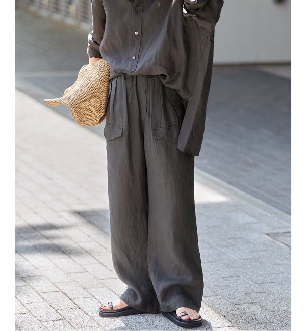 JOURNAL STANDARD「【TICCA / ティッカ】リネンカーゴパンツ」|カーゴ|