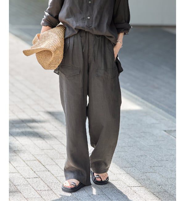 JOURNAL STANDARD「【TICCA / ティッカ】リネンカーゴパンツ」|カーゴ|