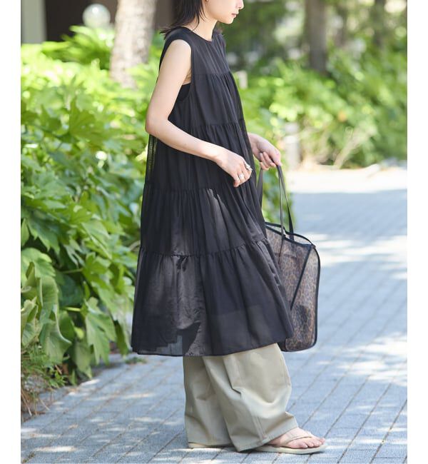 JOURNAL STANDARD「シアーボイルティアード ワンピース」|ワンピース|