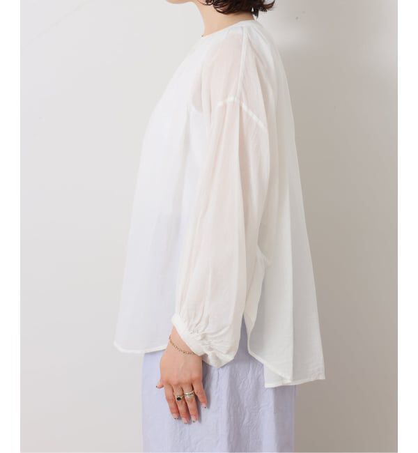 journal standard luxe「ハイツイストガーゼ ギャザーブラウス」|シャツ・ブラウス|