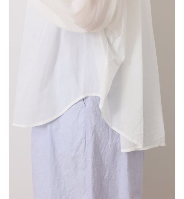 journal standard luxe「ハイツイストガーゼ ギャザーブラウス」|シャツ・ブラウス|
