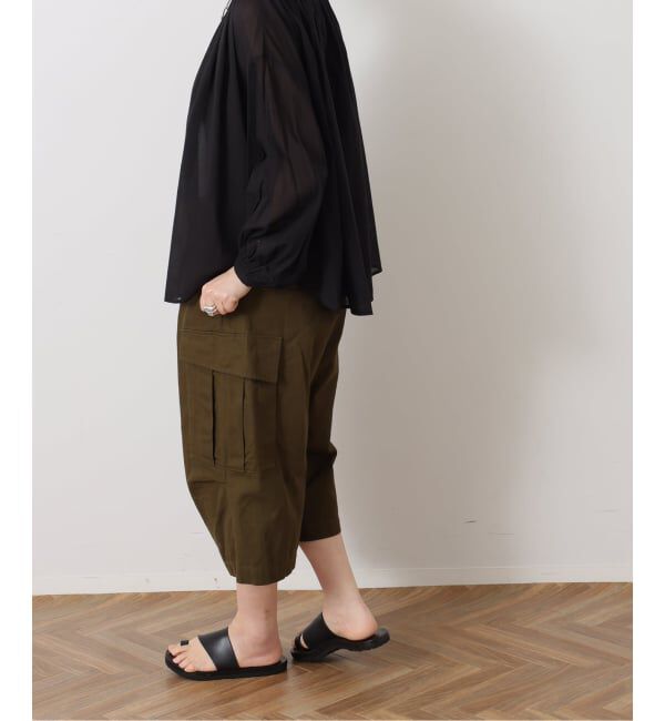 journal standard luxe「ハイツイストガーゼ ギャザーブラウス」|シャツ・ブラウス|
