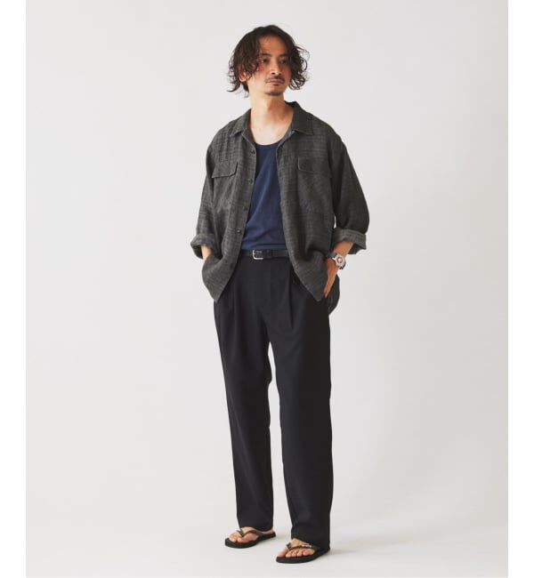JOURNAL STANDARD relume「リネン ドビー フェードプリント シャツ」|シャツ・ブラウス|