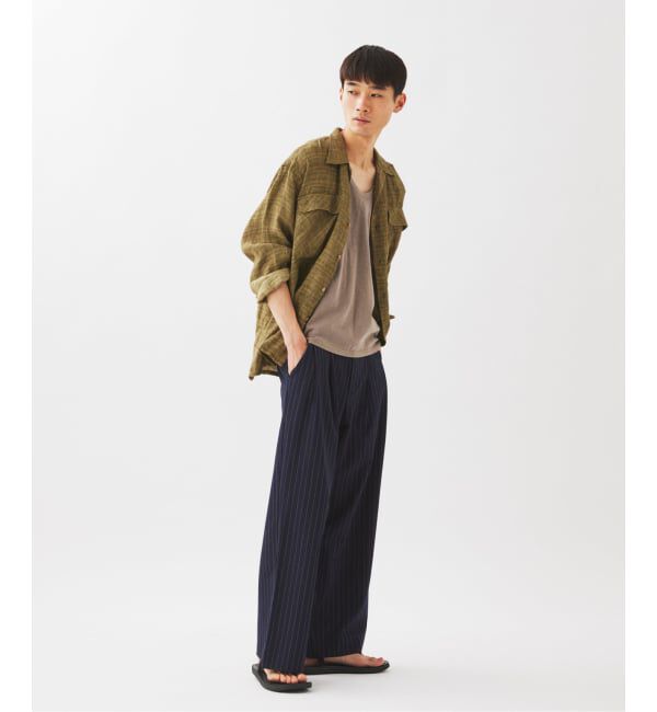 JOURNAL STANDARD relume「リネン ドビー フェードプリント シャツ」|シャツ・ブラウス|
