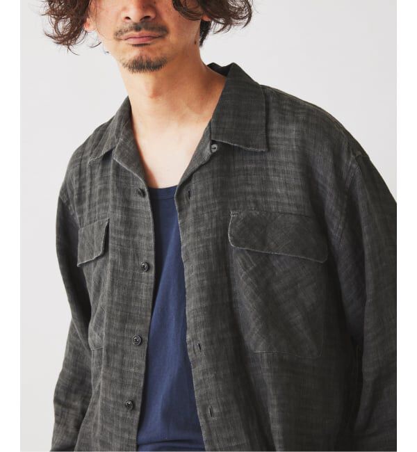 JOURNAL STANDARD relume「リネン ドビー フェードプリント シャツ」|シャツ・ブラウス|