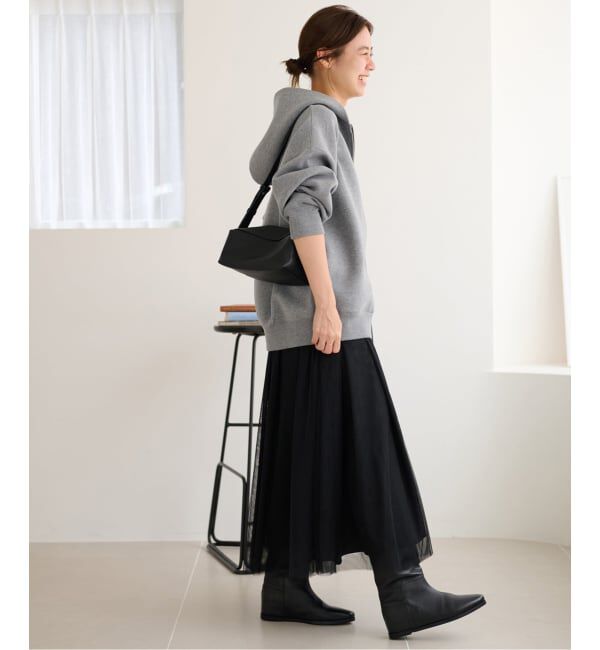 JOURNAL STANDARD relume「《WEB限定追加予約》ウォッシャブルチュールイージースカート」|スカート|