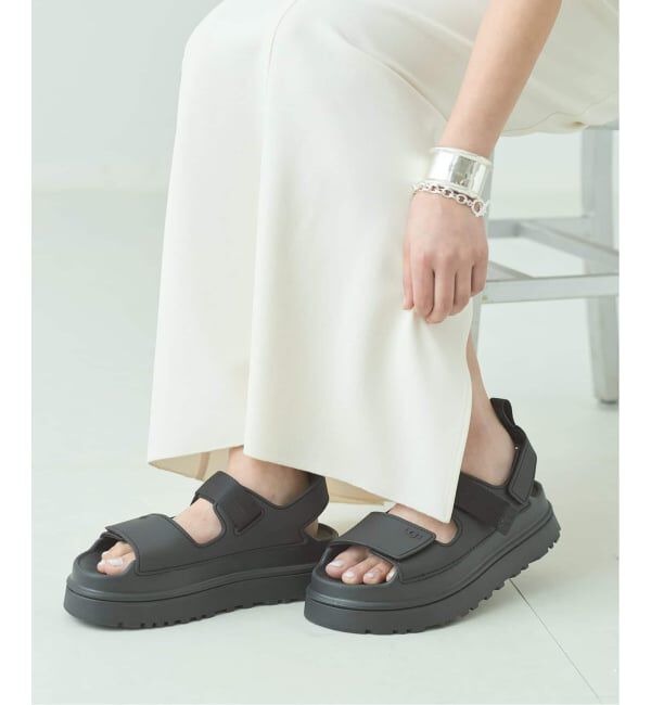 journal standard L'essage「《追加》UGG/アグ W GOLDENGLOW サンダル 1152685-BLK」|サンダル|