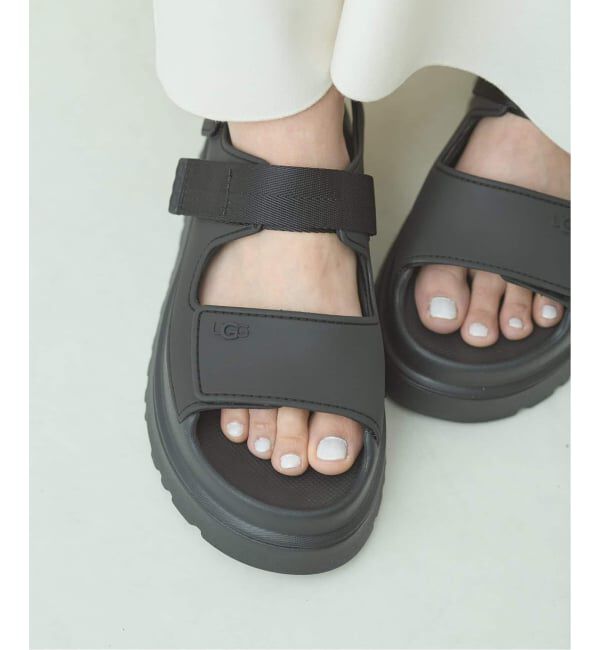 journal standard L'essage「《追加》UGG/アグ W GOLDENGLOW サンダル 1152685-BLK」|サンダル|