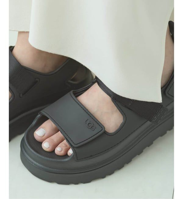 journal standard L'essage「《追加》UGG/アグ W GOLDENGLOW サンダル 1152685-BLK」|サンダル|