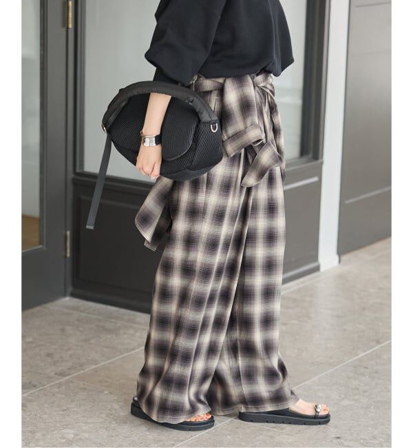 JOURNAL STANDARD「《予約》リヨセルチェックパンツ」|その他|