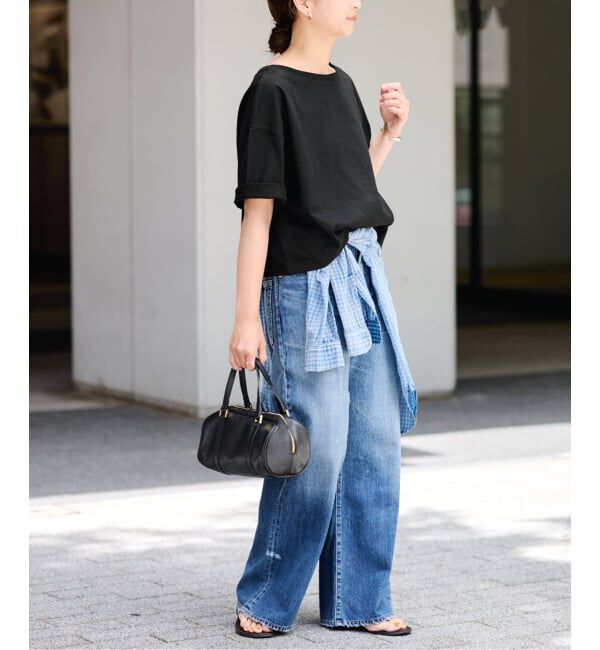 FRAMeWORK「≪汗染み防止 / 予約≫NANO-SHEER ZERO 2WAYTee」|Tシャツ・カットソー|