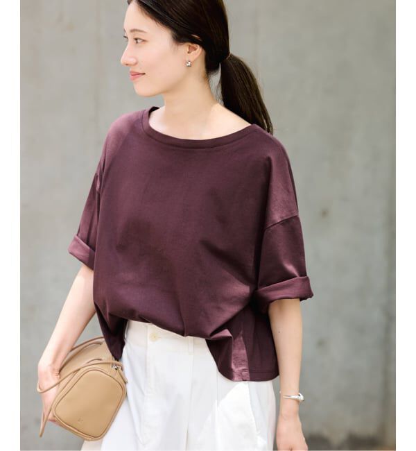 FRAMeWORK「≪汗染み防止 / 予約≫NANO-SHEER ZERO 2WAYTee」|Tシャツ・カットソー|