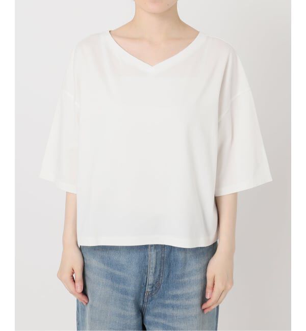 FRAMeWORK「≪汗染み防止 / 予約≫NANO-SHEER ZERO 2WAYTee」|Tシャツ・カットソー|