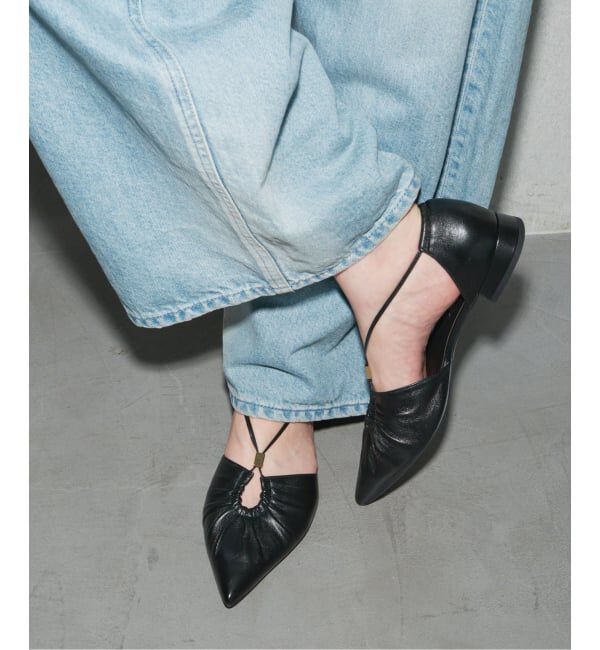GRISE「《追加/WEB+一部店舗限定》GRISEレザーポインテッドギャザーセパレート」|その他|