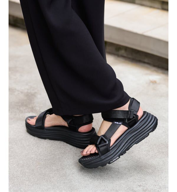 GRISE「TELIC/テリック  ALLROADS S4」|サンダル|ブラック