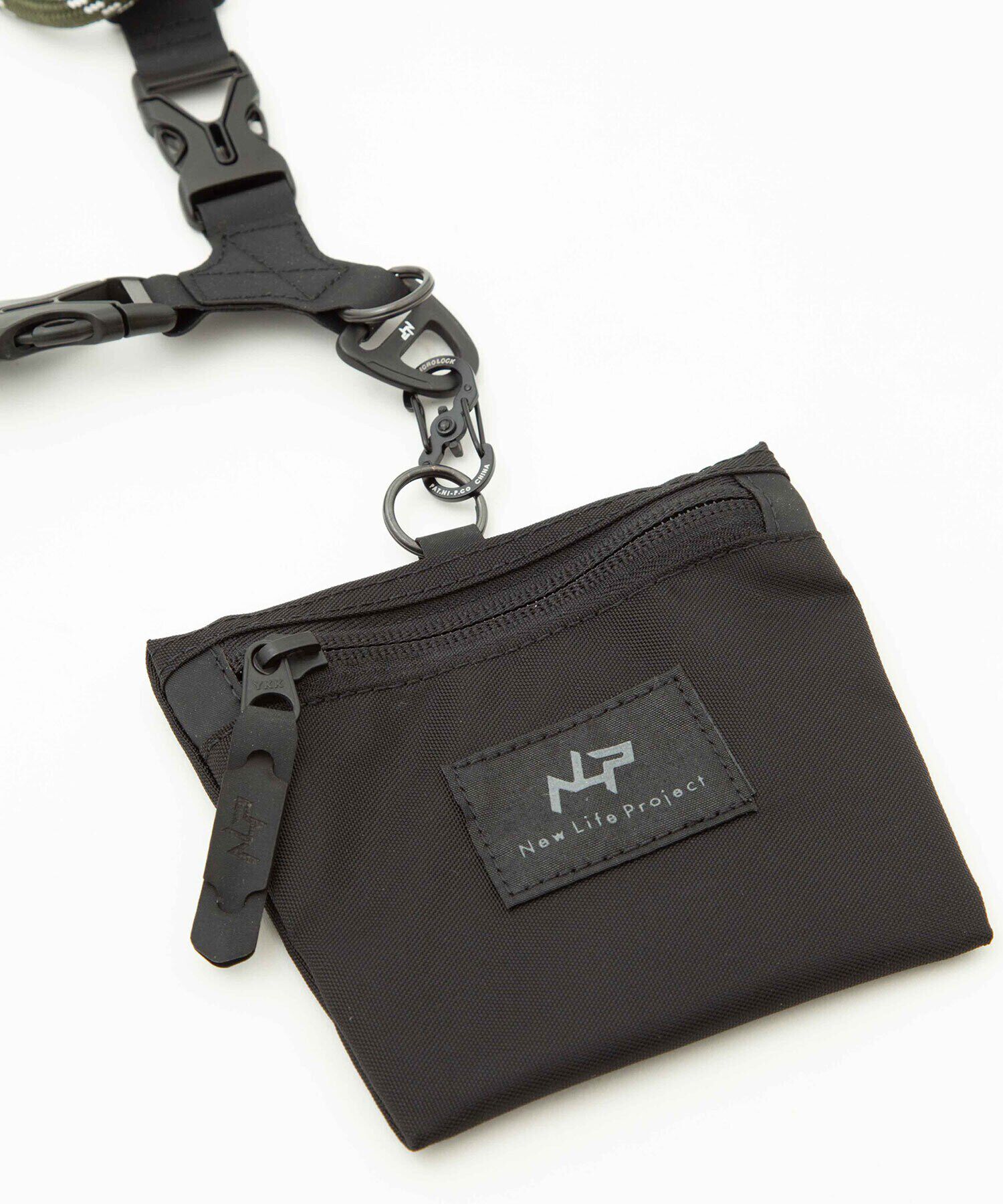 nano･universe「New life Project/別注MULTI STRAP WITH ZIP･ID」|ショルダー・メッセンジャー|