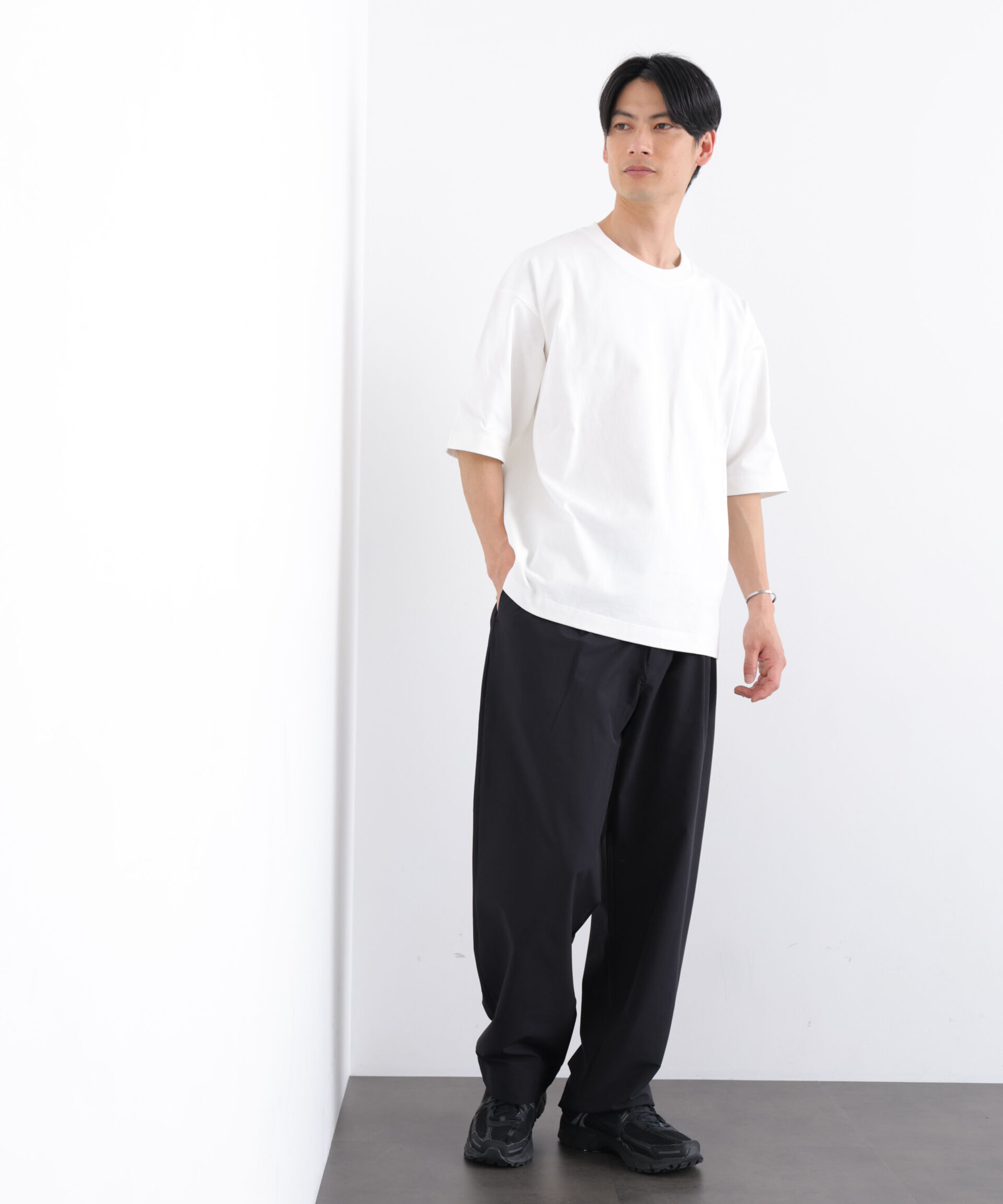nano･universe「ヘビーウェイトTシャツ 半袖」|Tシャツ・カットソー|
