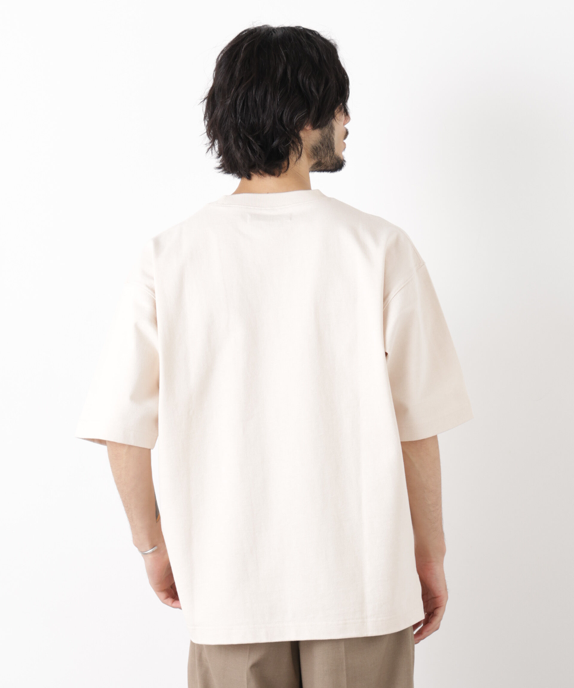 nano･universe「WEB限定/ヘビーウェイトカラーTシャツ 半袖」|Tシャツ・カットソー|