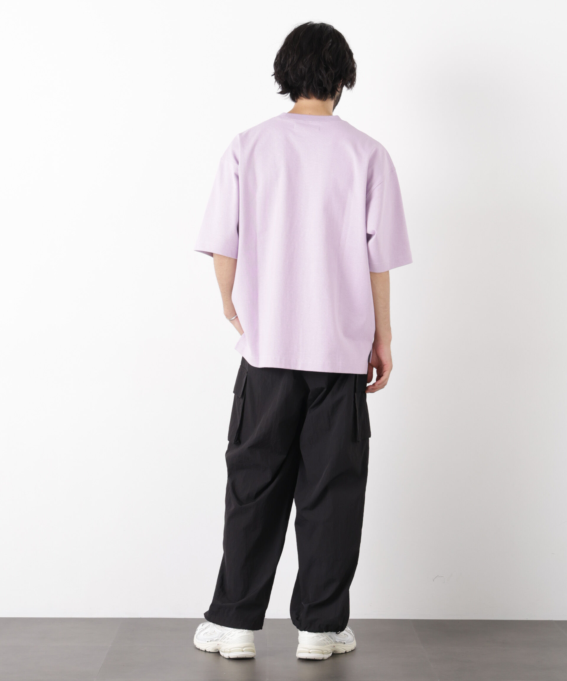 nano･universe「WEB限定/ヘビーウェイトカラーTシャツ 半袖」|Tシャツ・カットソー|