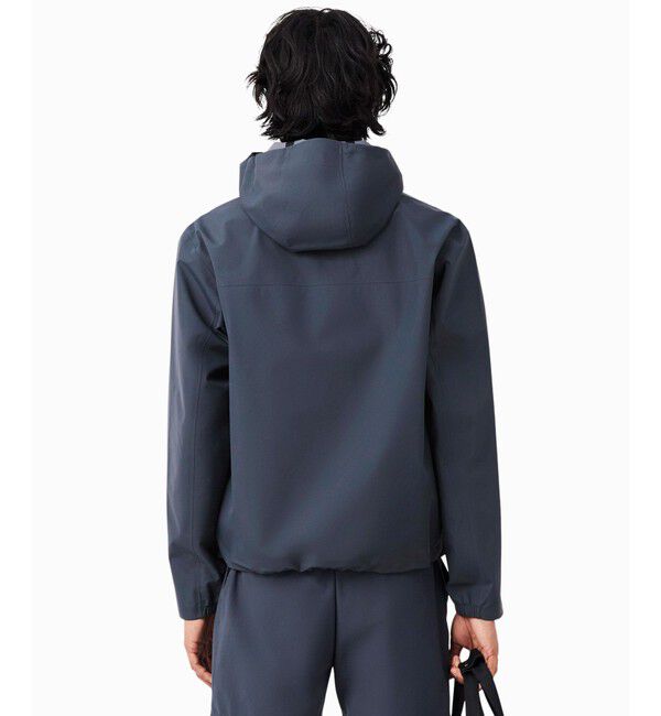 LACOSTE「撥水 防風 透湿 3レイヤー 止水ジップ 軽量フーデッドジャケット」|その他|