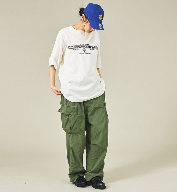 Rouge vif「【Americana/アメリカーナ&times;ORIGINAL Charcoal/オリジナ」|Tシャツ・カットソー|