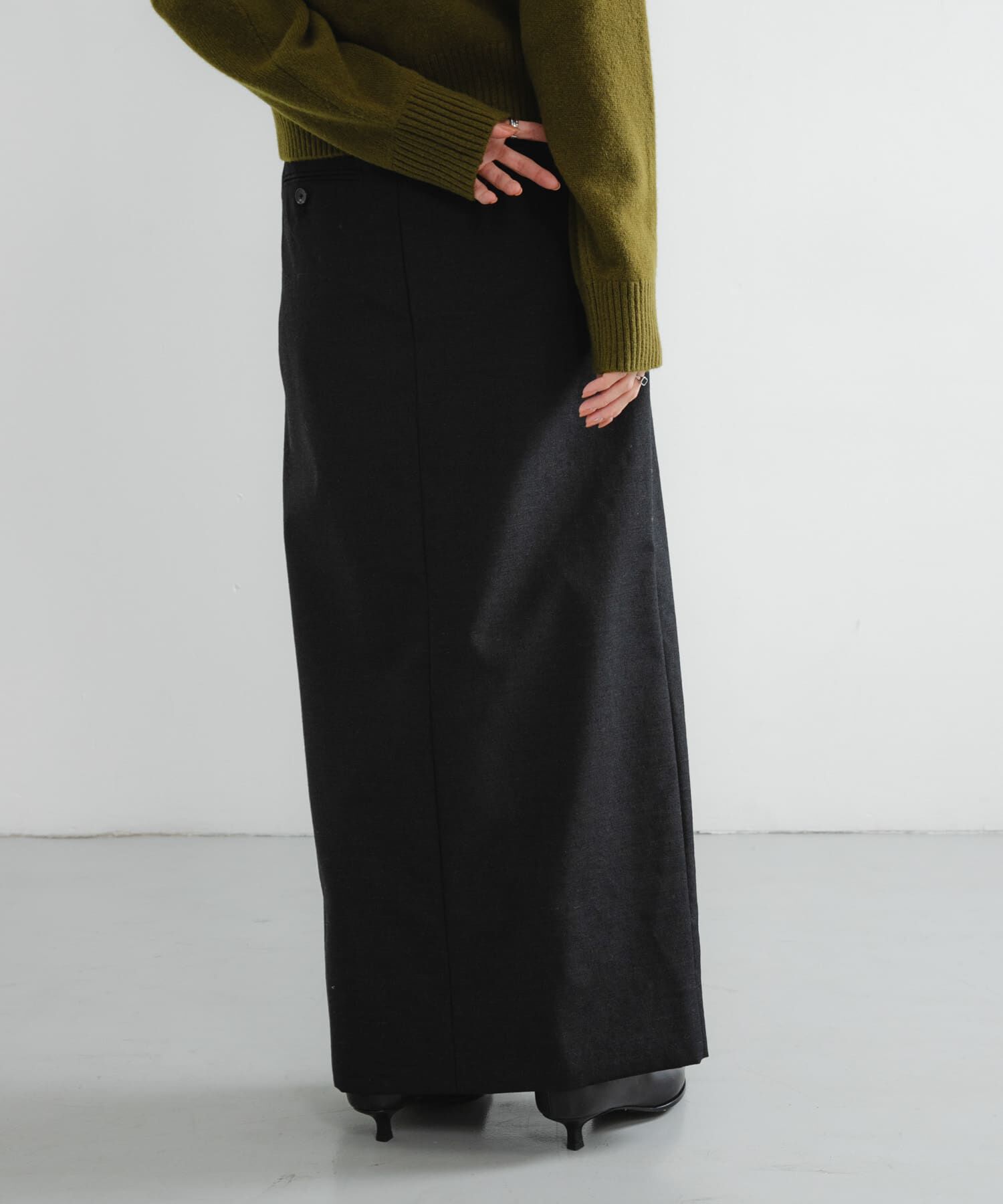 URBAN RESEARCH「new basic　BRADFORD WOOL SKIRT」|スカート|